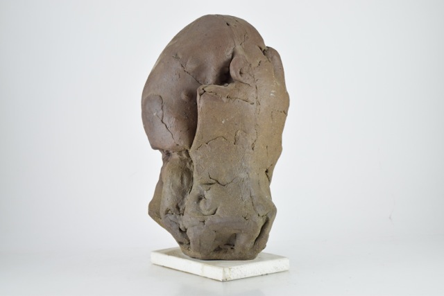 Original Tuska Clay Bust Sculpture