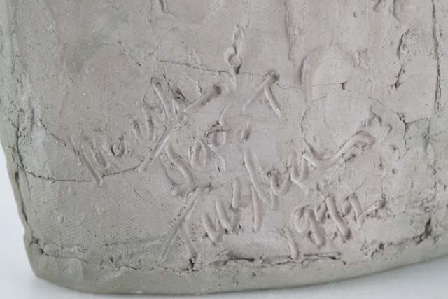 Original Tuska Clay Bust Sculpture