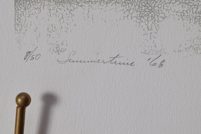 Tuska Serigraph Print "Summertime"