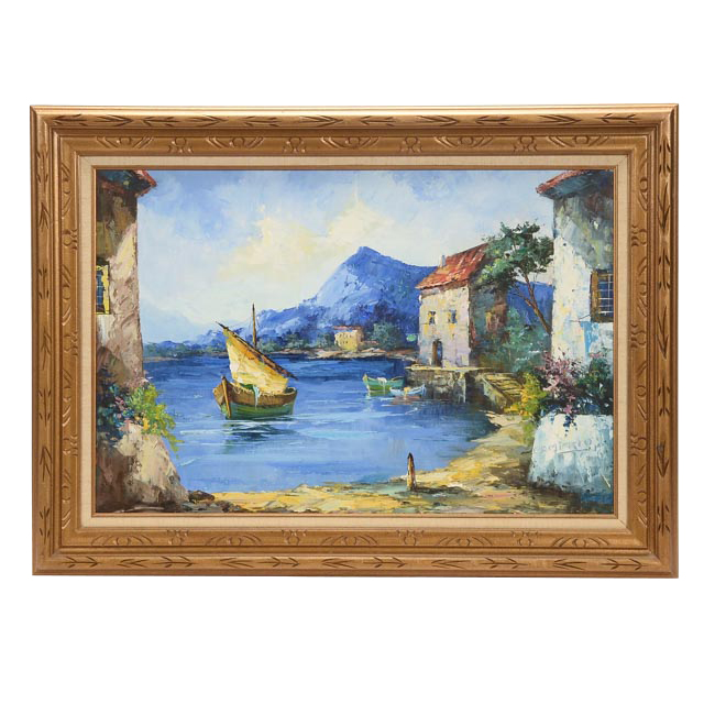 Giovanni Camprio Original Oil Painting on Canvas