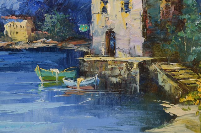 Giovanni Camprio Original Oil Painting on Canvas