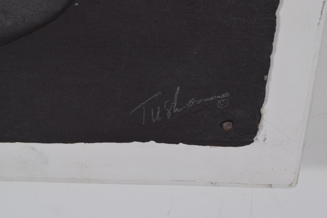 Tuska Cast Paper Bas-Relief Sculpture "Backs II"