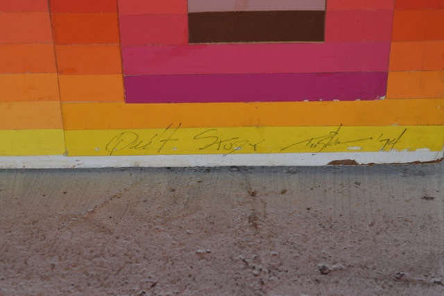 Tuska Original Cut Paper Art "Quilt Study Number 2"