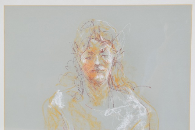 Original Tuska Pastel Drawing