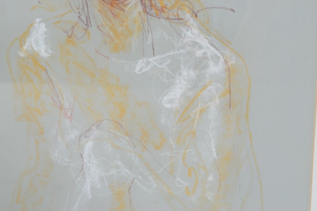 Original Tuska Pastel Drawing