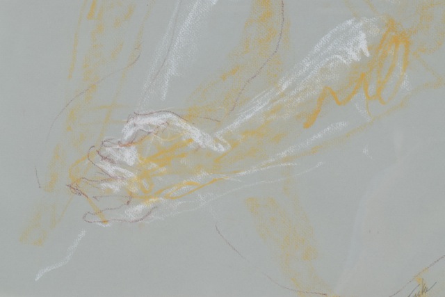 Original Tuska Pastel Drawing