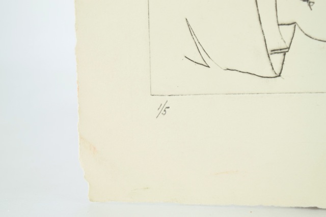 Tuska Drypoint Etching