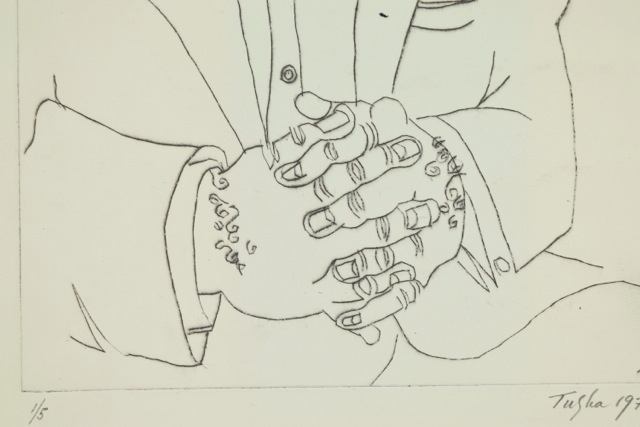 Tuska Drypoint Etching