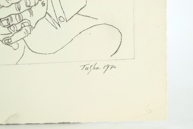 Tuska Drypoint Etching