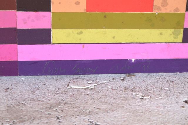 Tuska Original Cut Paper Art "Quilt Study Number 7"