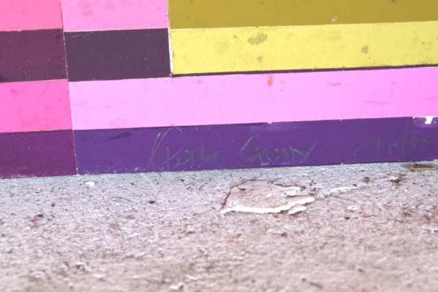 Tuska Original Cut Paper Art "Quilt Study Number 7"