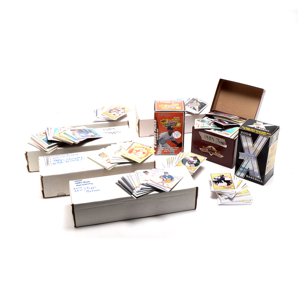 1980s-2000s Baseball Card Collection