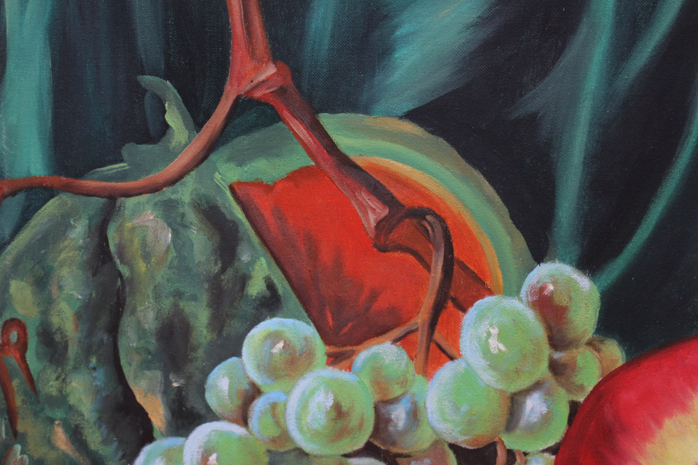 Still Life Acrylic Painting on Canvas