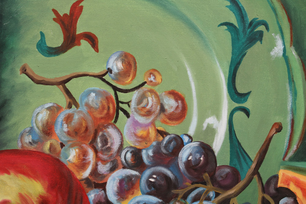 Still Life Acrylic Painting on Canvas