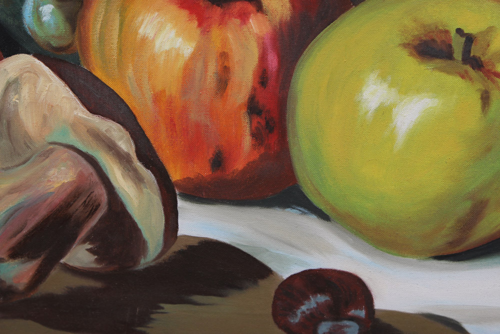 Still Life Acrylic Painting on Canvas