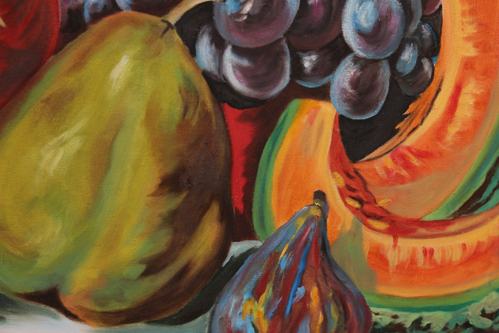 Still Life Acrylic Painting on Canvas