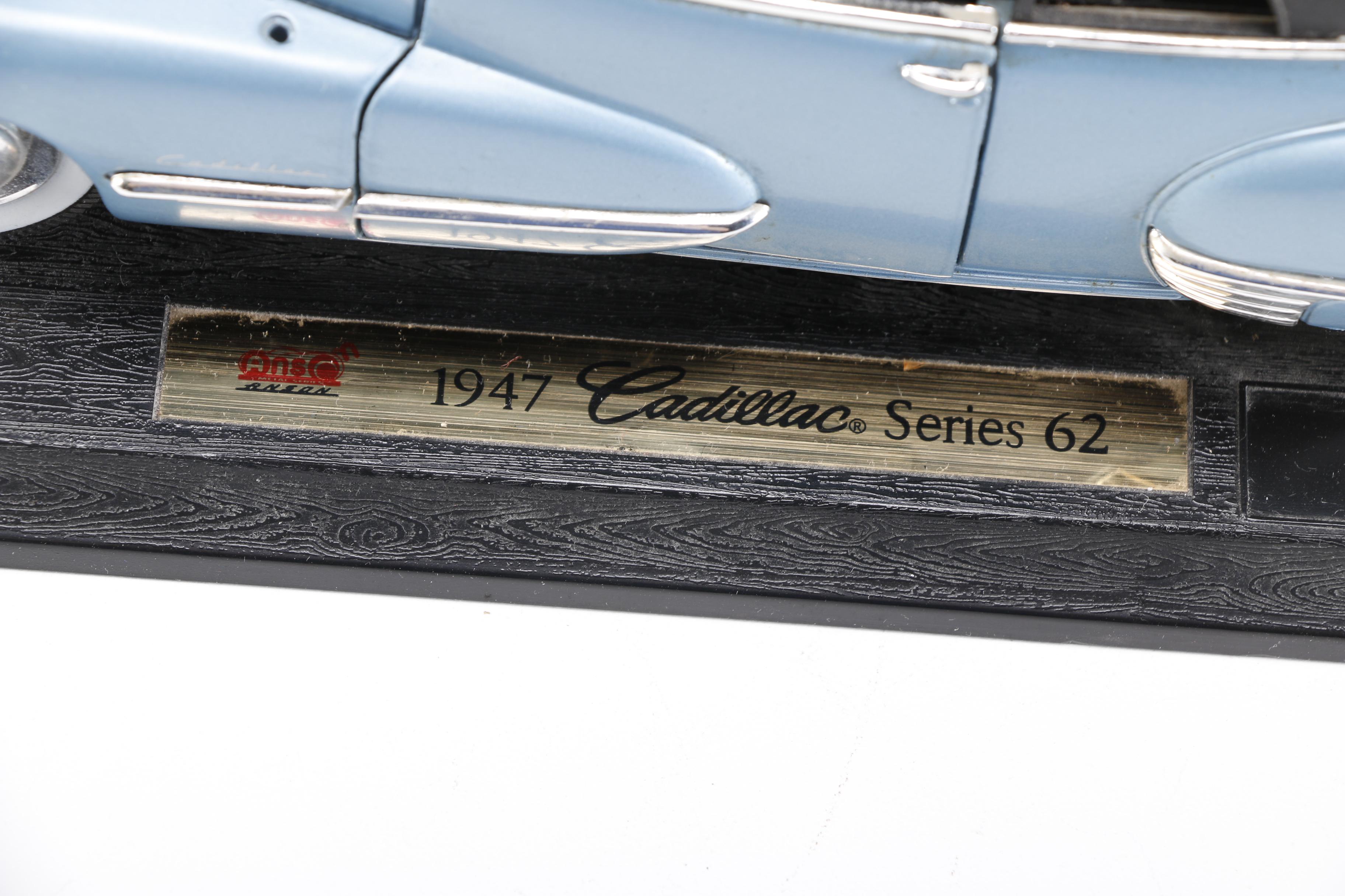 Diecast Model Jaguar and Cadillac