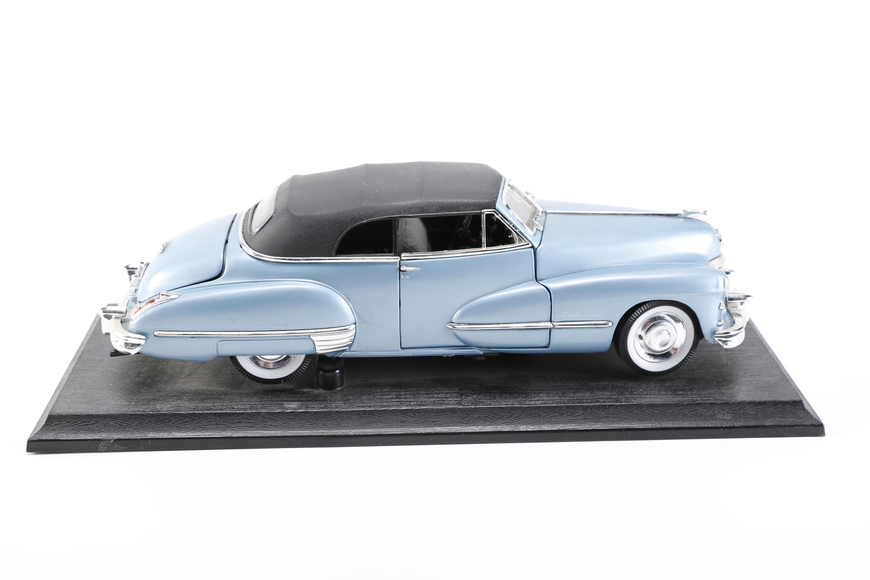 Diecast Model Jaguar and Cadillac