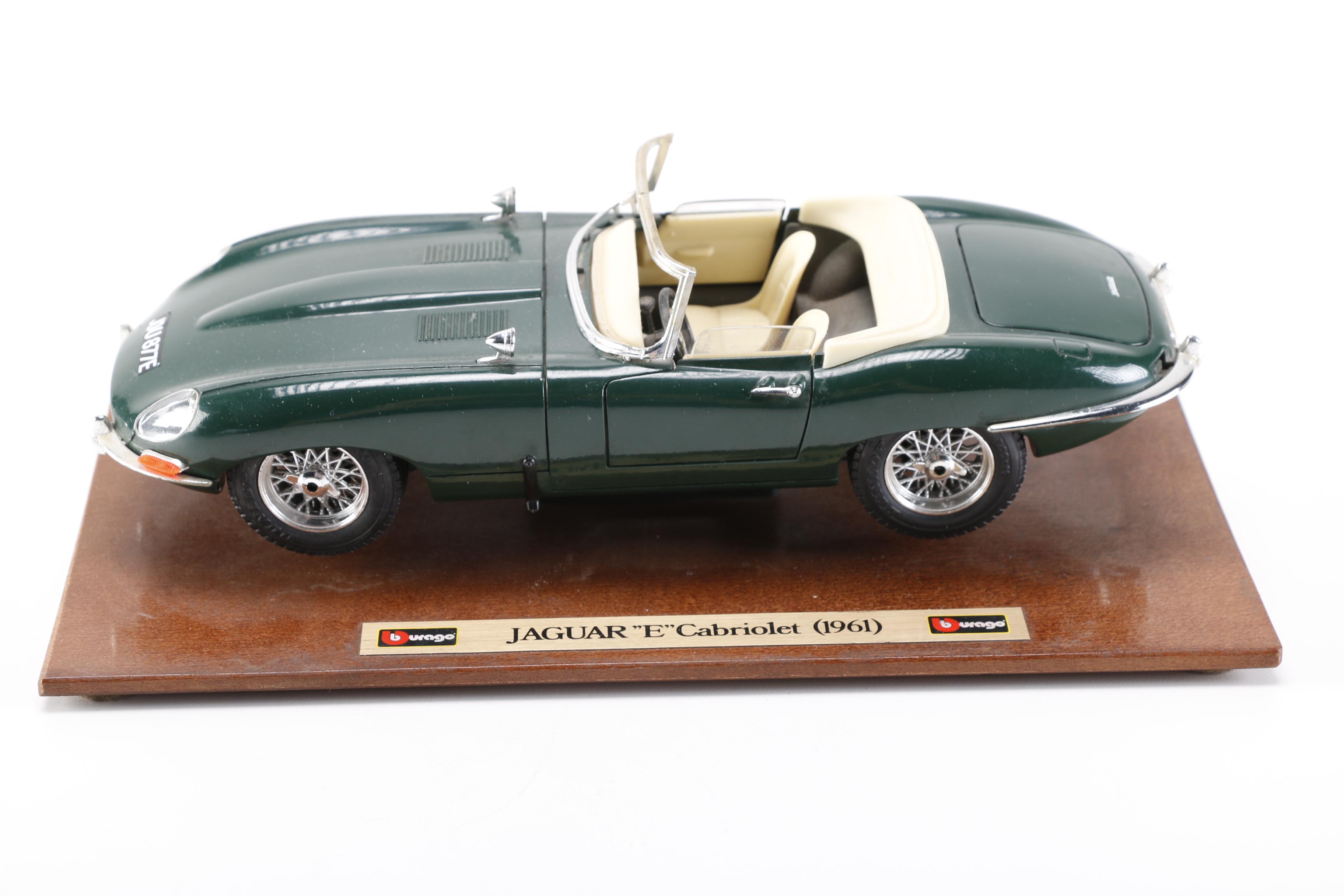 Diecast Model Jaguar and Cadillac