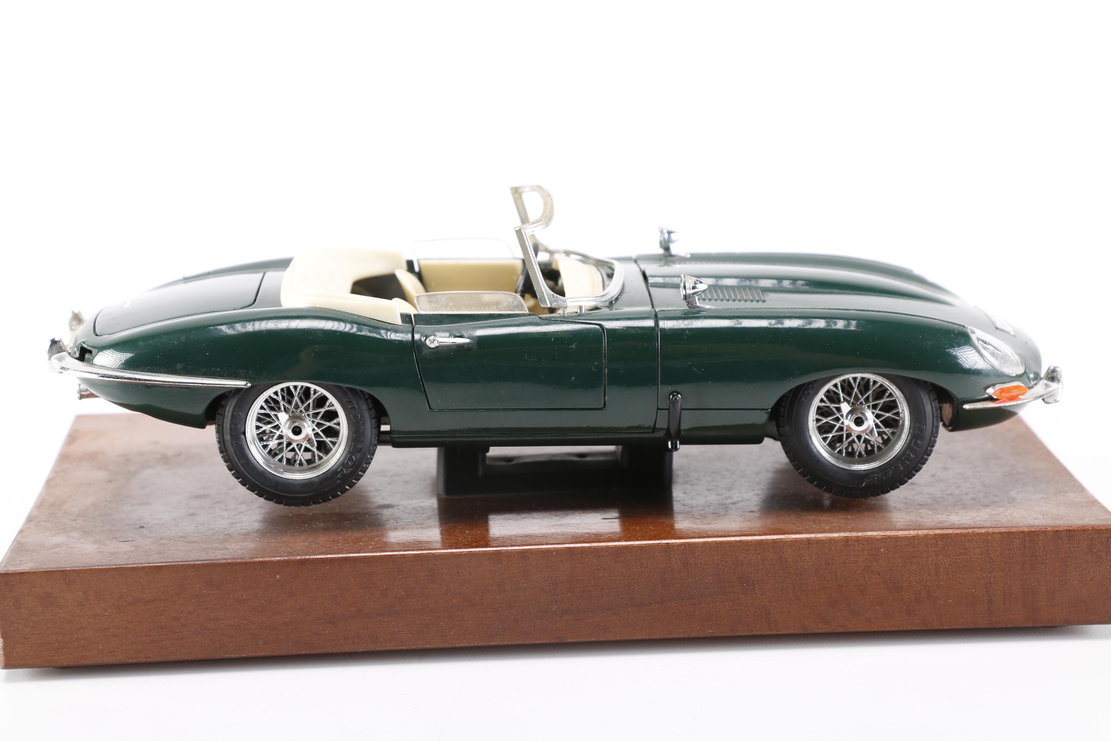 Diecast Model Jaguar and Cadillac