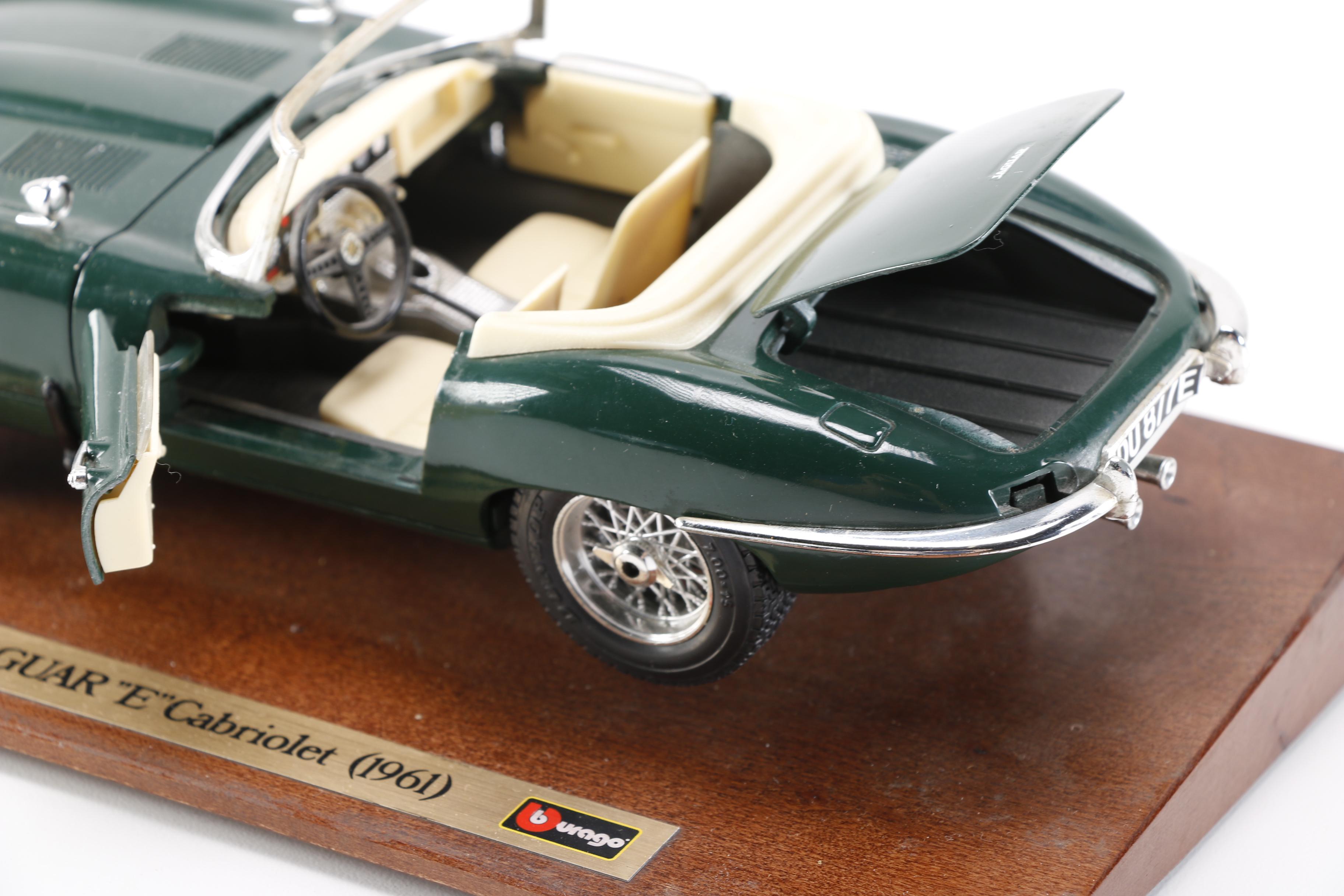 Diecast Model Jaguar and Cadillac