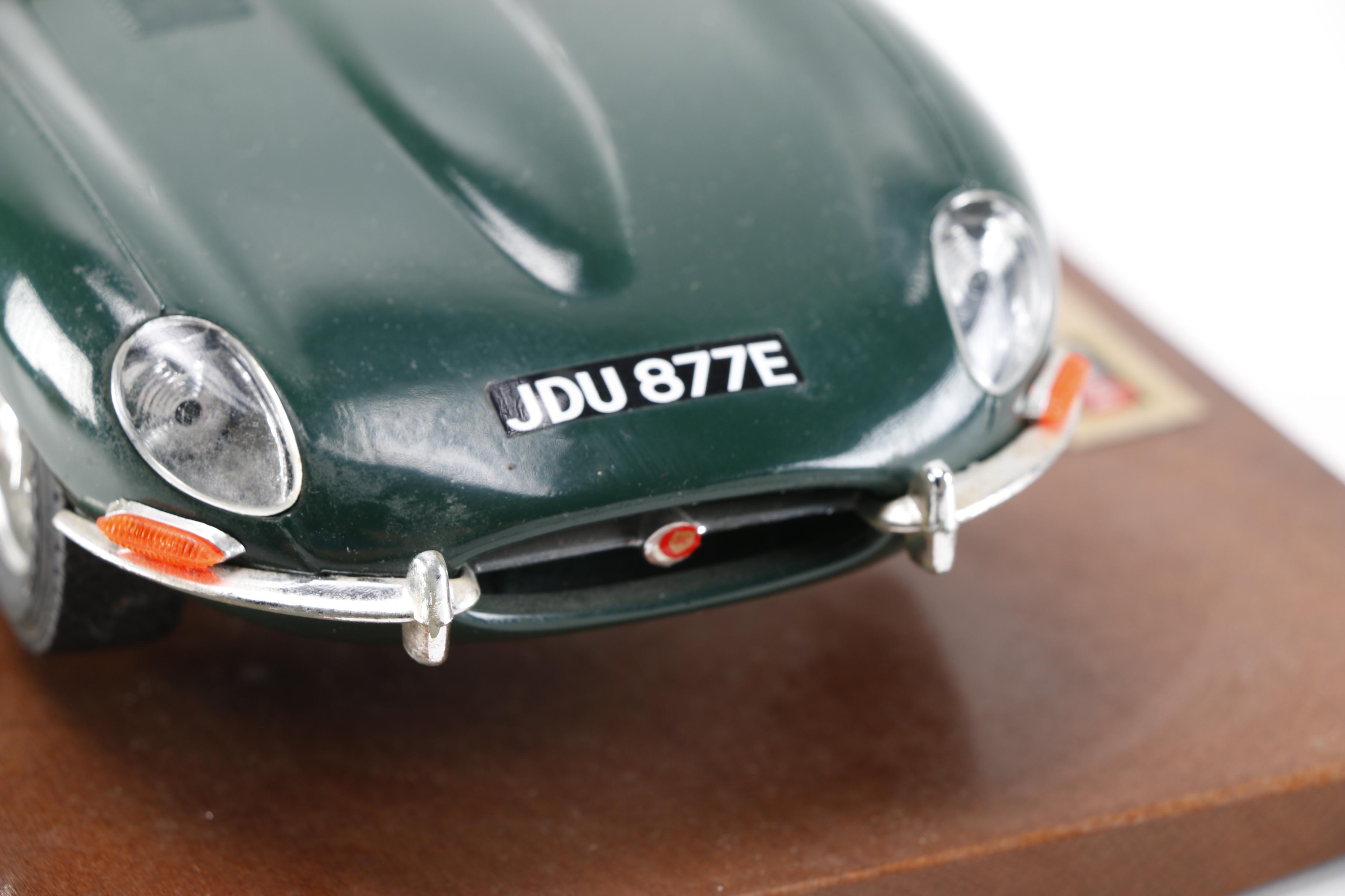 Diecast Model Jaguar and Cadillac