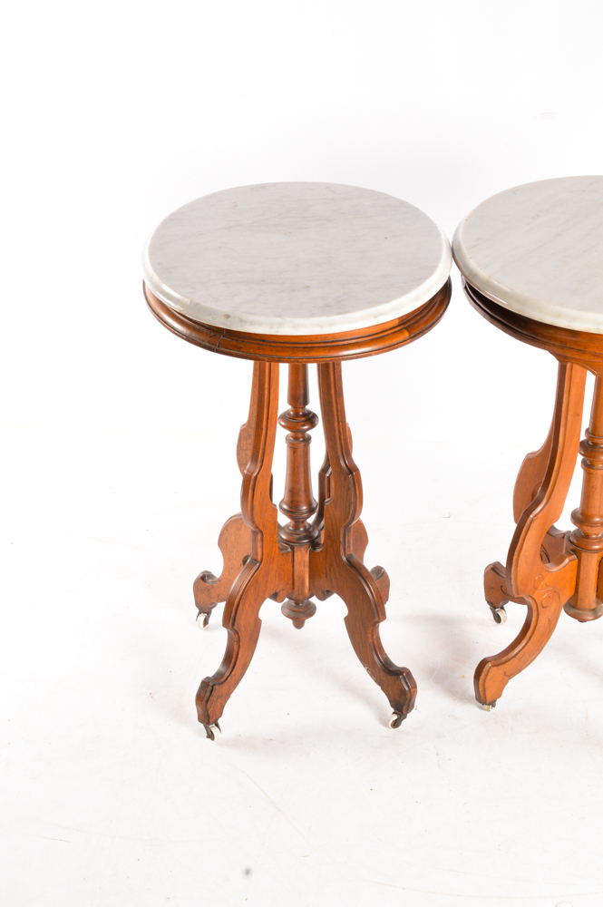 Victorian Marble Top Tables