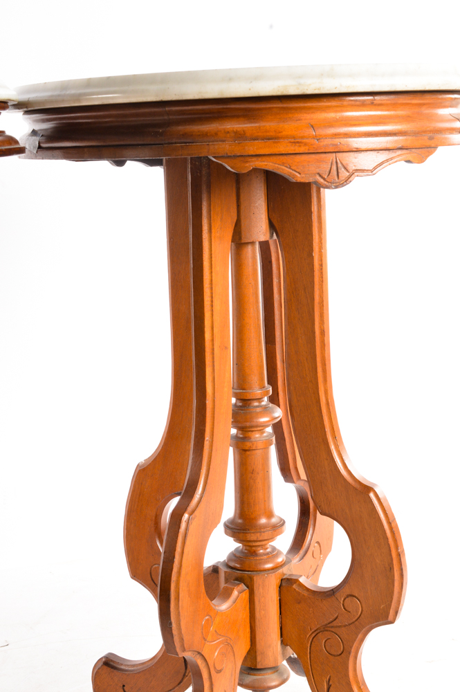 Victorian Marble Top Tables