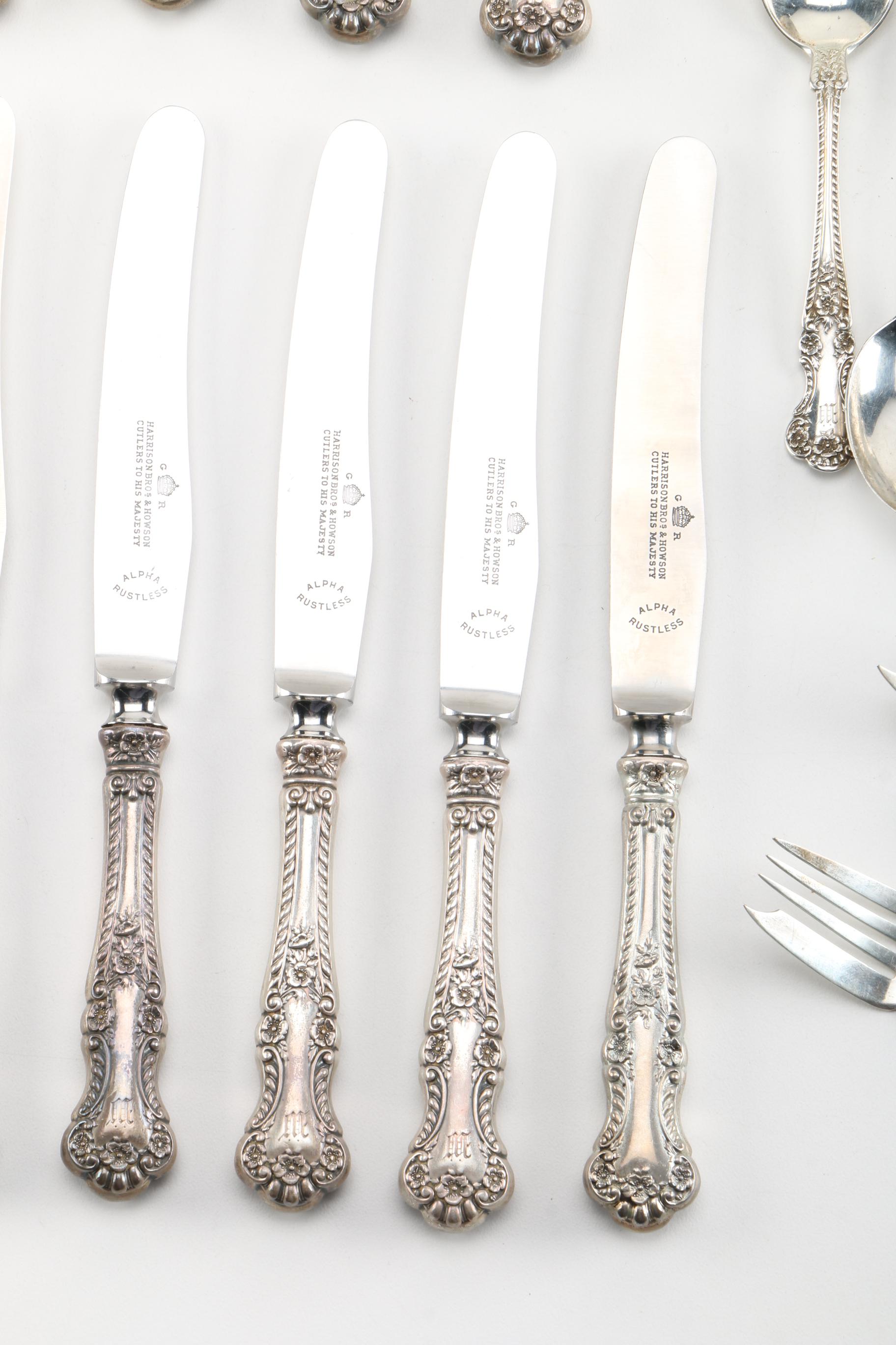 Gorham Manufacturing Co. "Cambridge" Sterling Silver Flatware Set