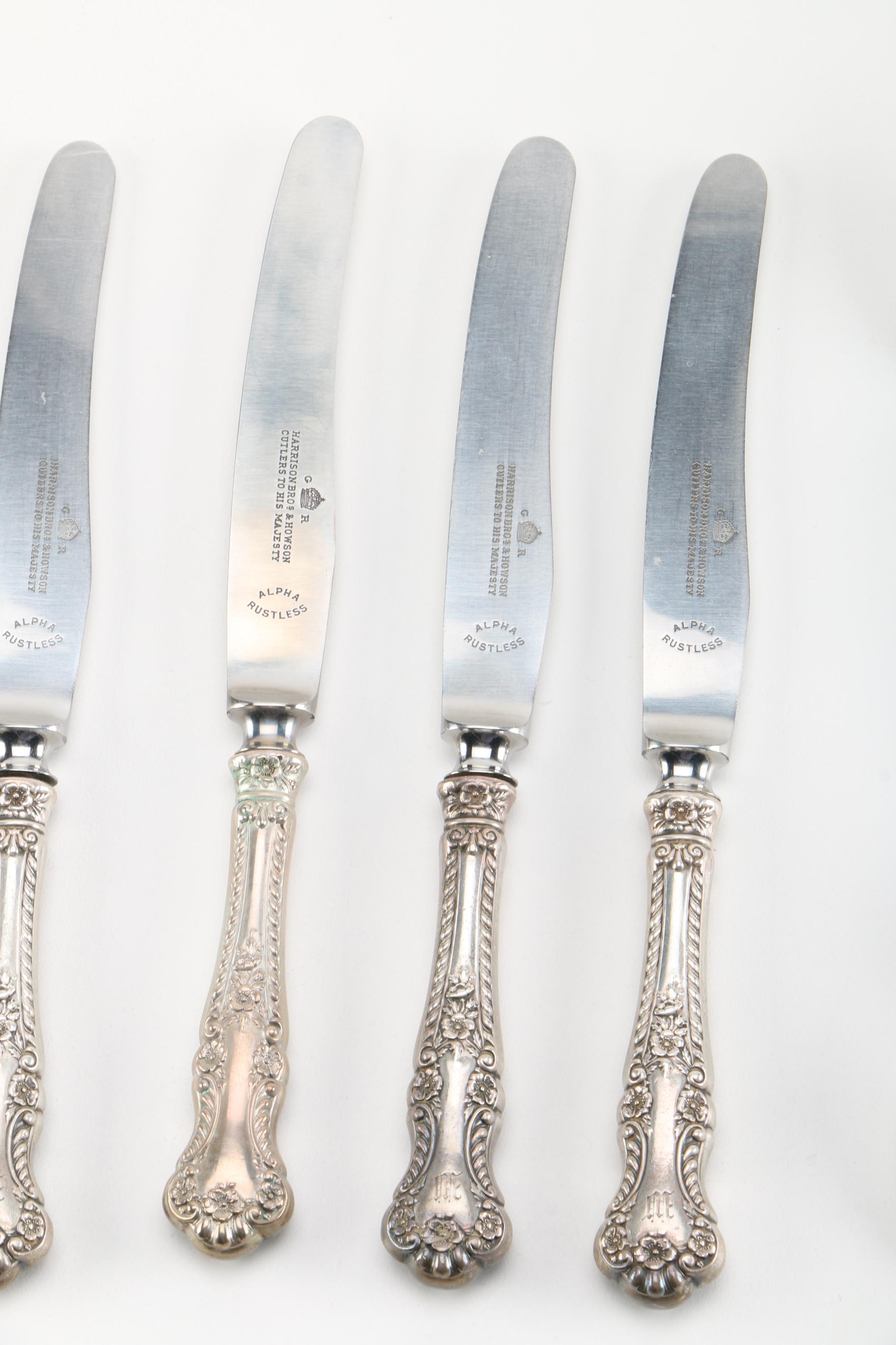 Gorham Manufacturing Co. "Cambridge" Sterling Silver Flatware Set