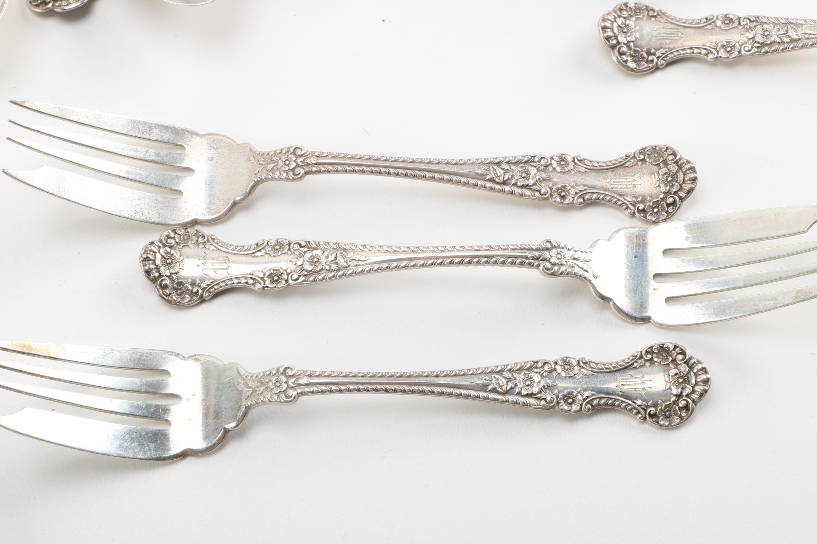 Gorham Manufacturing Co. "Cambridge" Sterling Silver Flatware Set