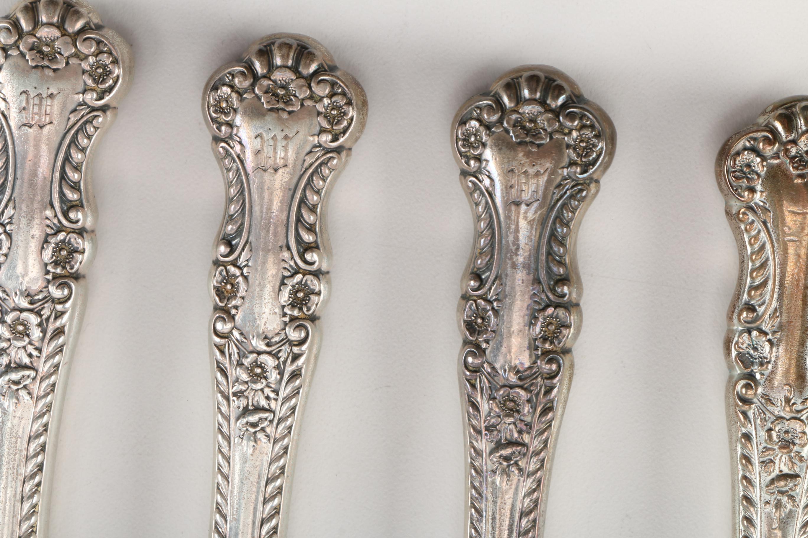 Gorham Manufacturing Co. "Cambridge" Sterling Silver Flatware Set