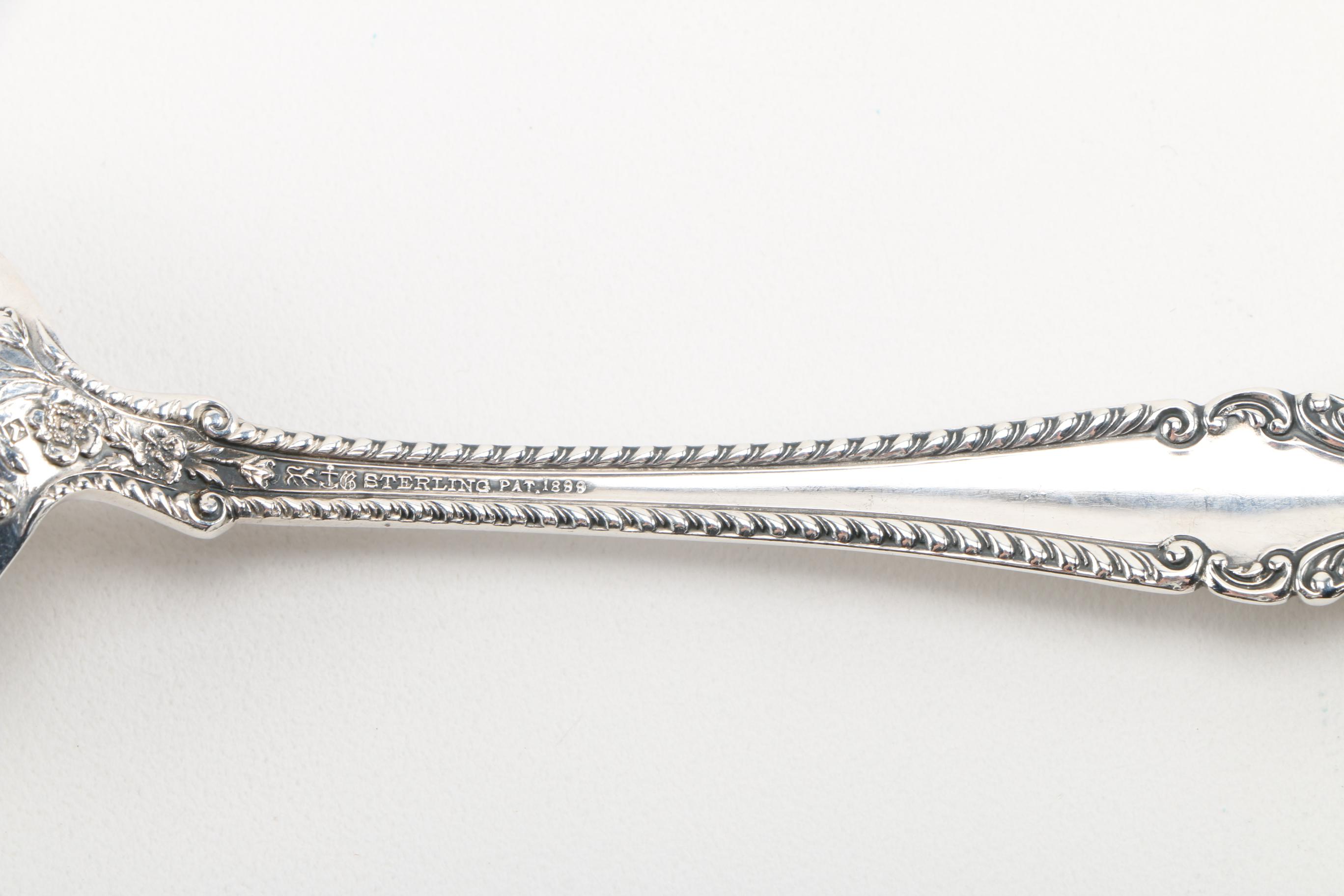 Gorham Manufacturing Co. "Cambridge" Sterling Silver Flatware Set