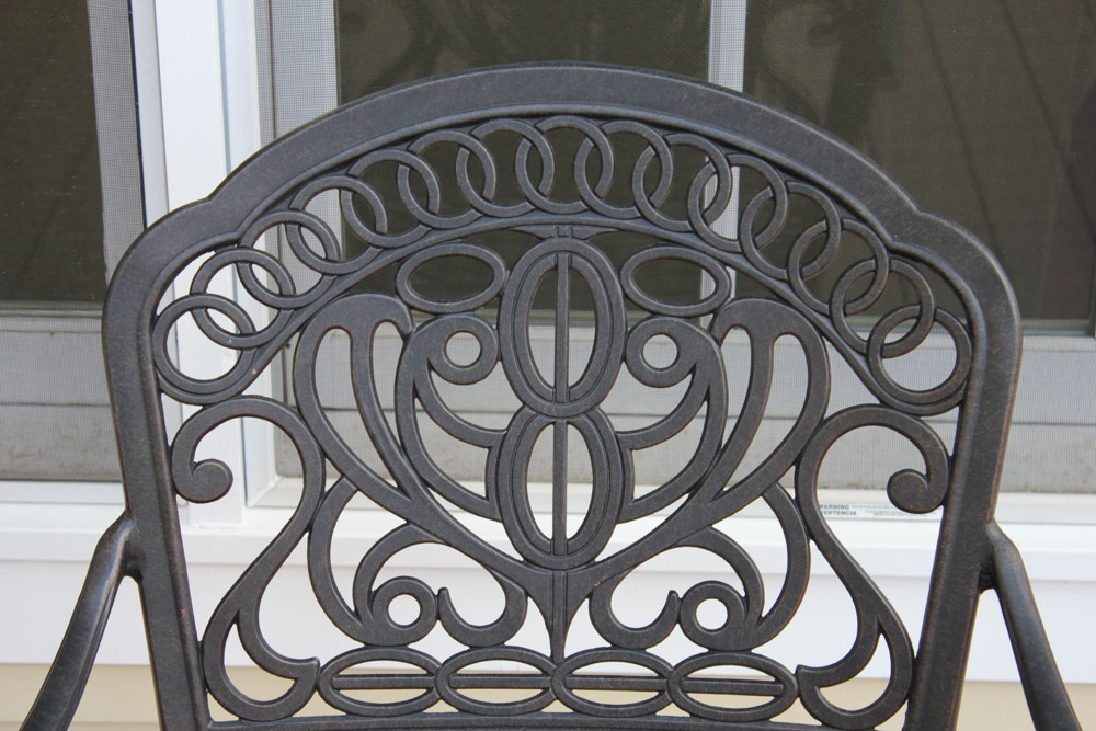 Pair of Hanamint Tuscany Patio Swivel Chairs