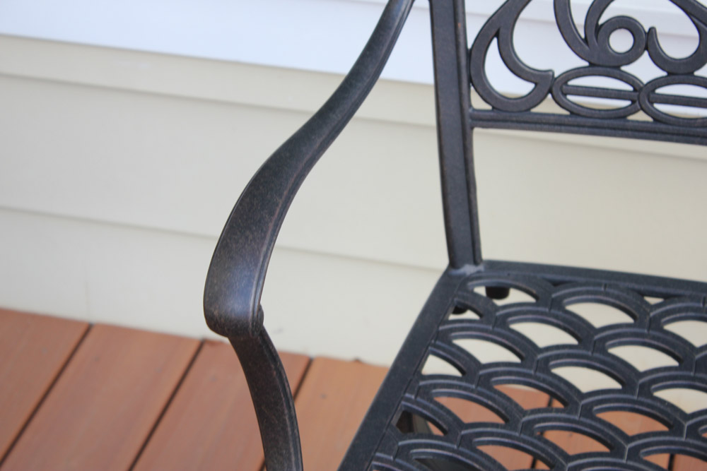 Pair of Hanamint Tuscany Patio Swivel Chairs