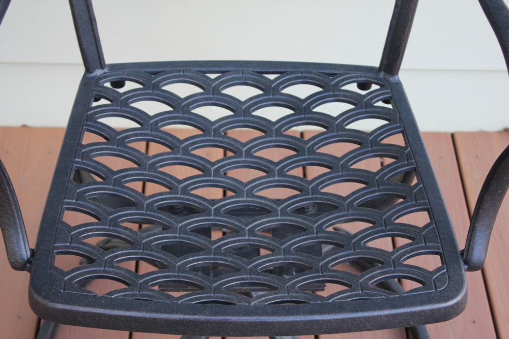 Pair of Hanamint Tuscany Patio Swivel Chairs