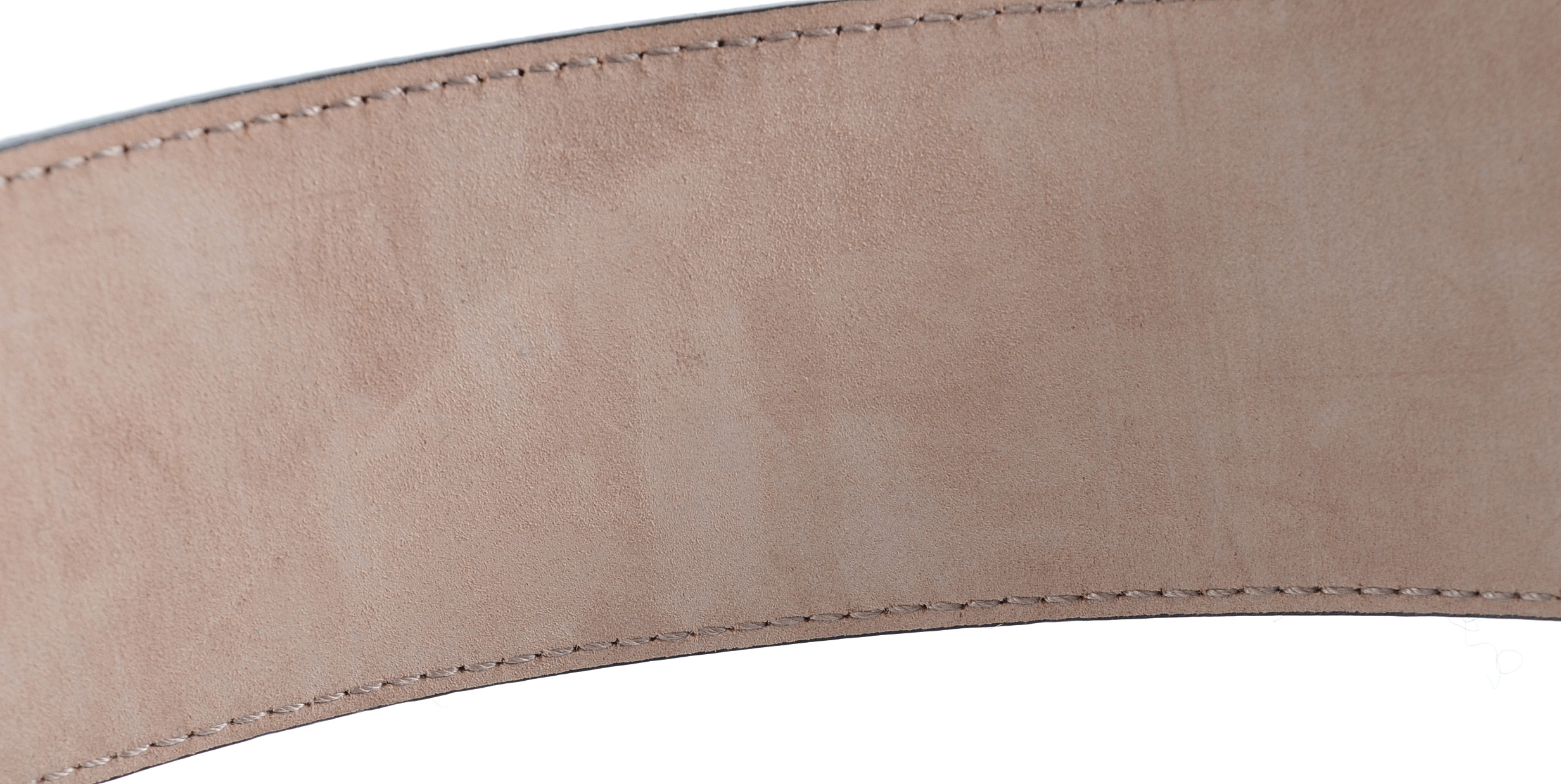 Gucci Leopard Print Ponyskin Leather Belt