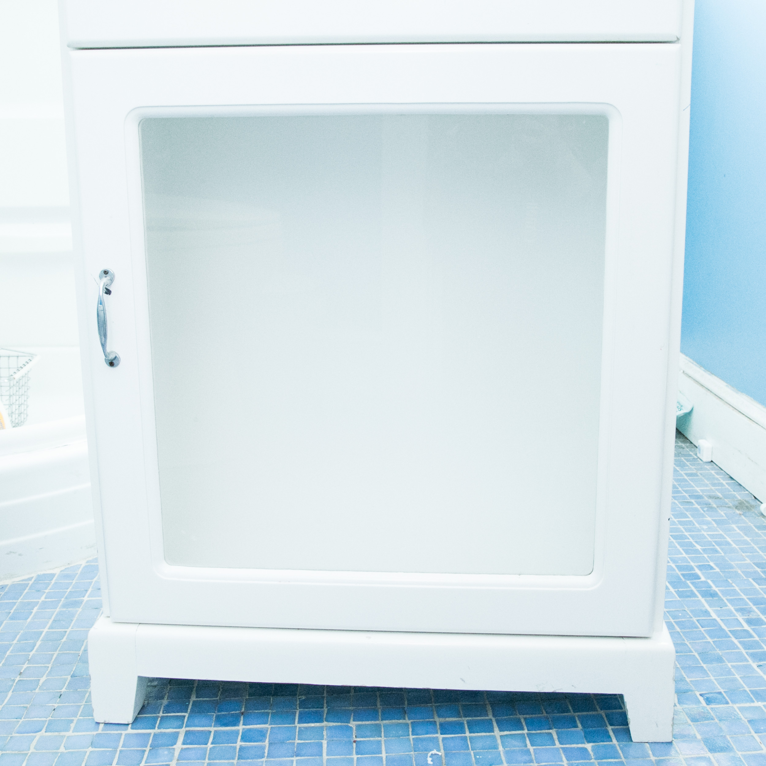 White Bathroom Cabinet