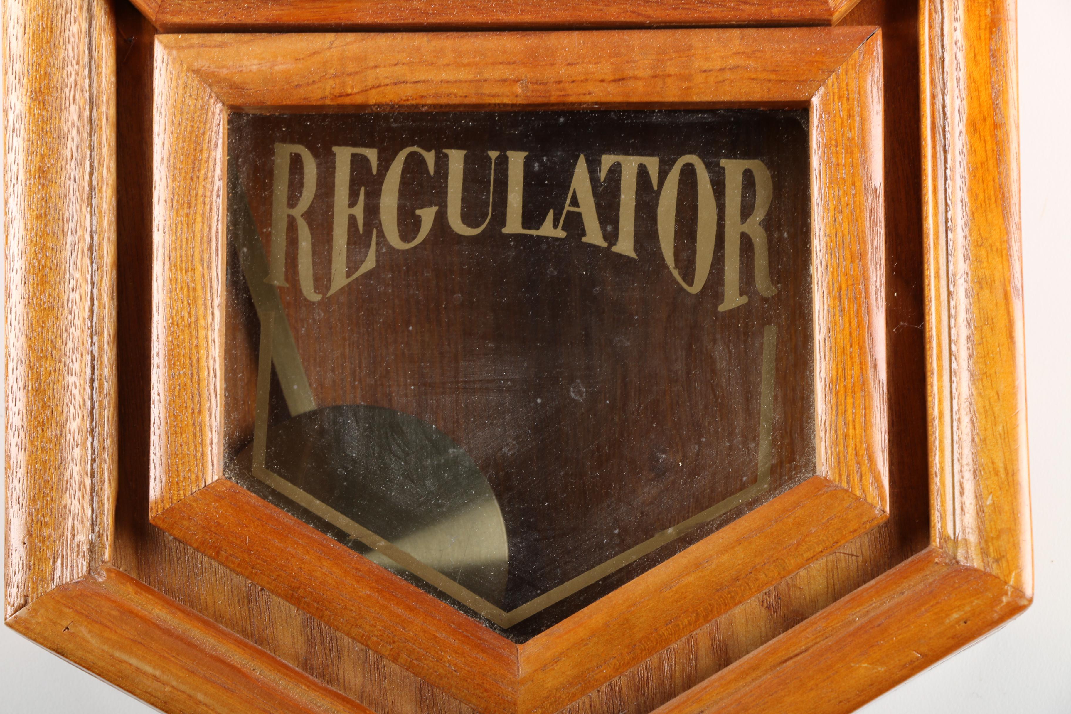 Regulator Pendulum Wall Clock