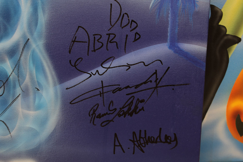 Signed Dessert Rhythm Festival Poster Collection