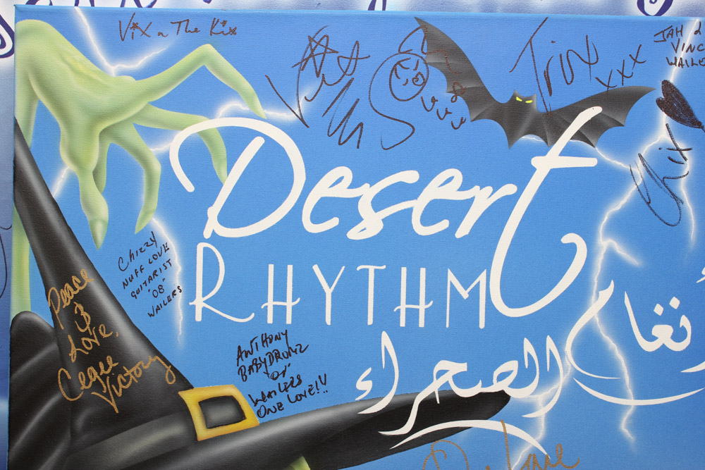 Signed Dessert Rhythm Festival Poster Collection
