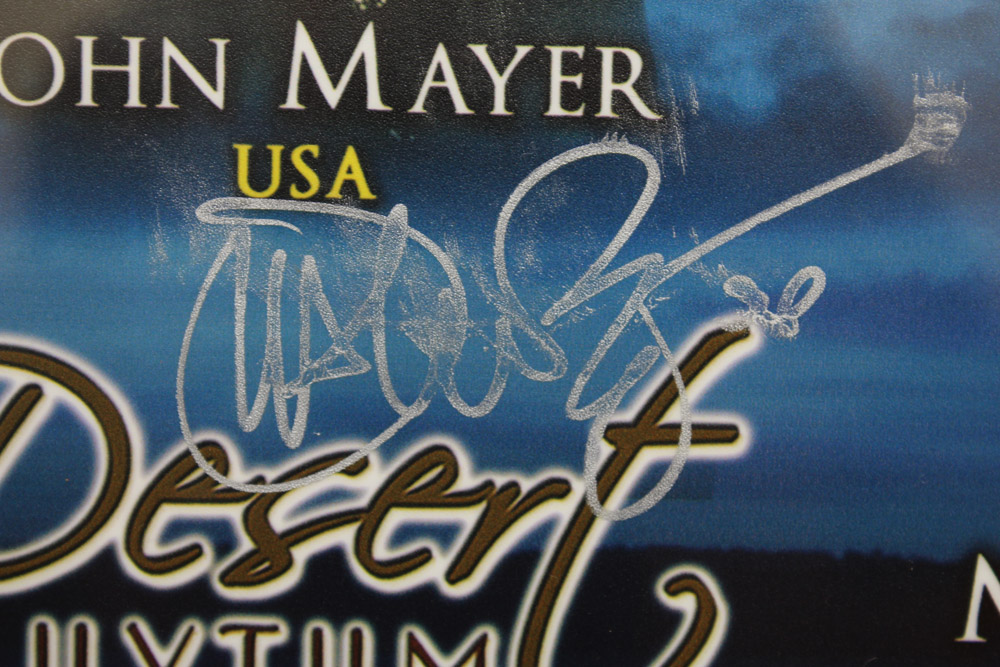 Signed Dessert Rhythm Festival Poster Collection