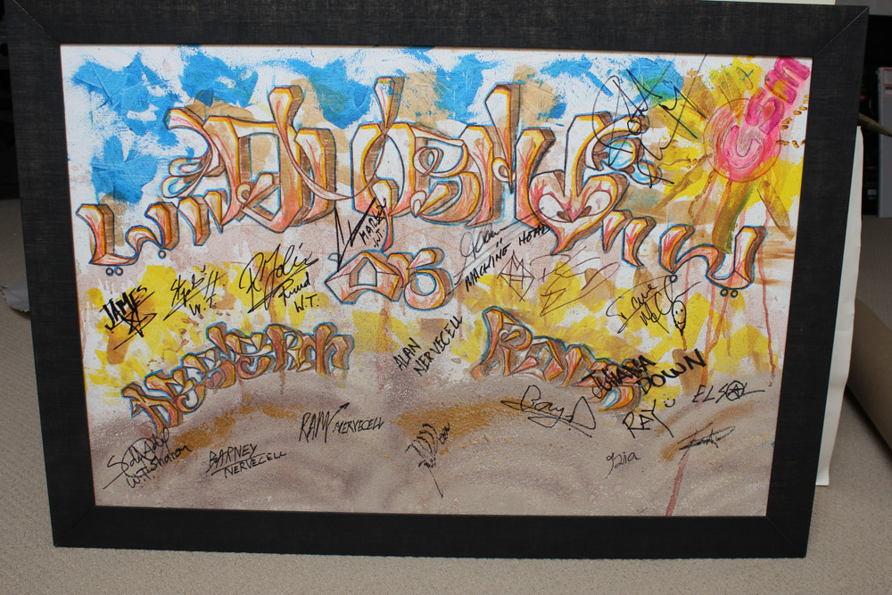 Signed Dessert Rhythm Festival Poster Collection