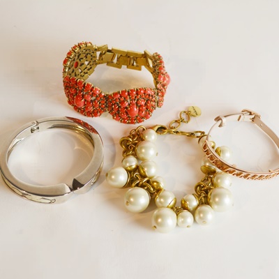 Four Stella & Dot Bracelets