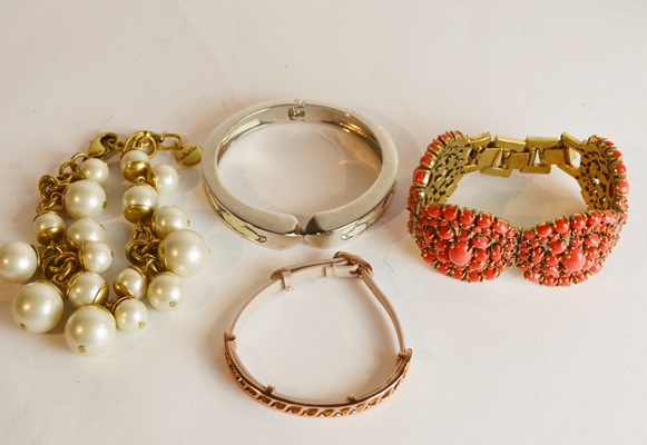 Four Stella & Dot Bracelets