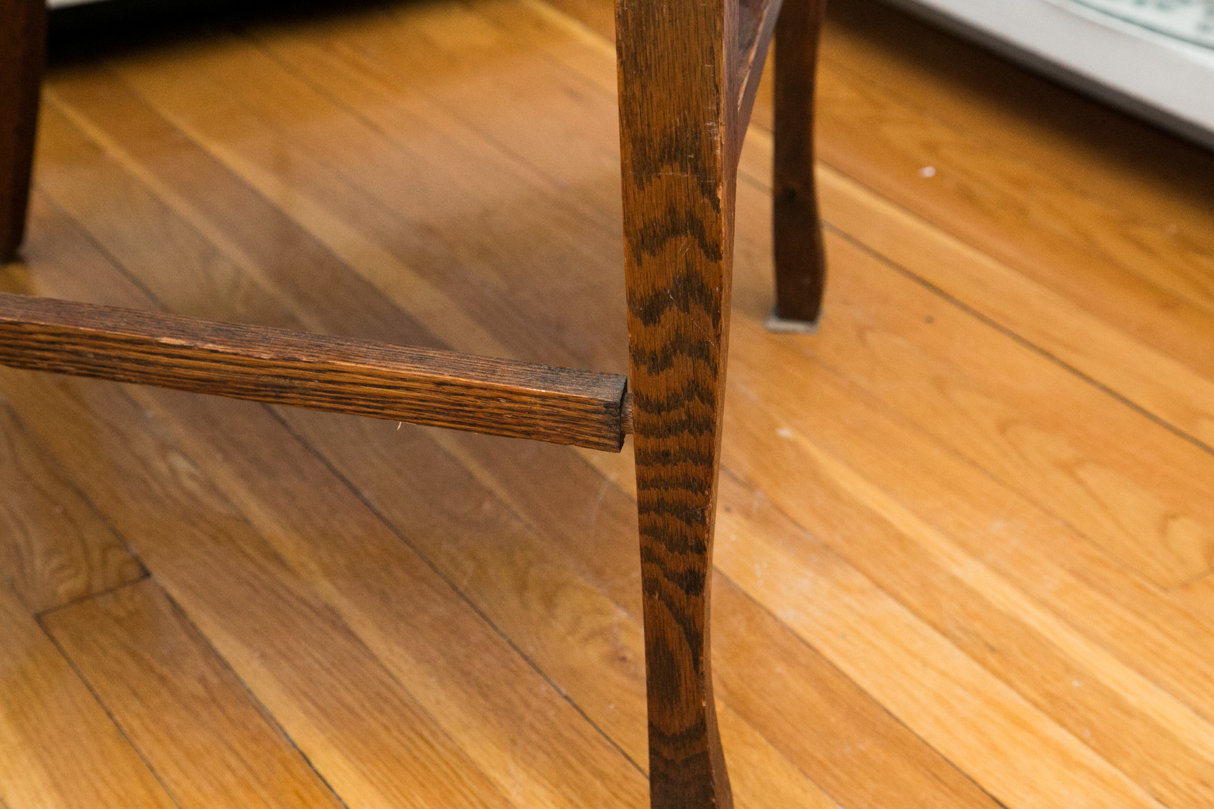 Antique Oak Armchair