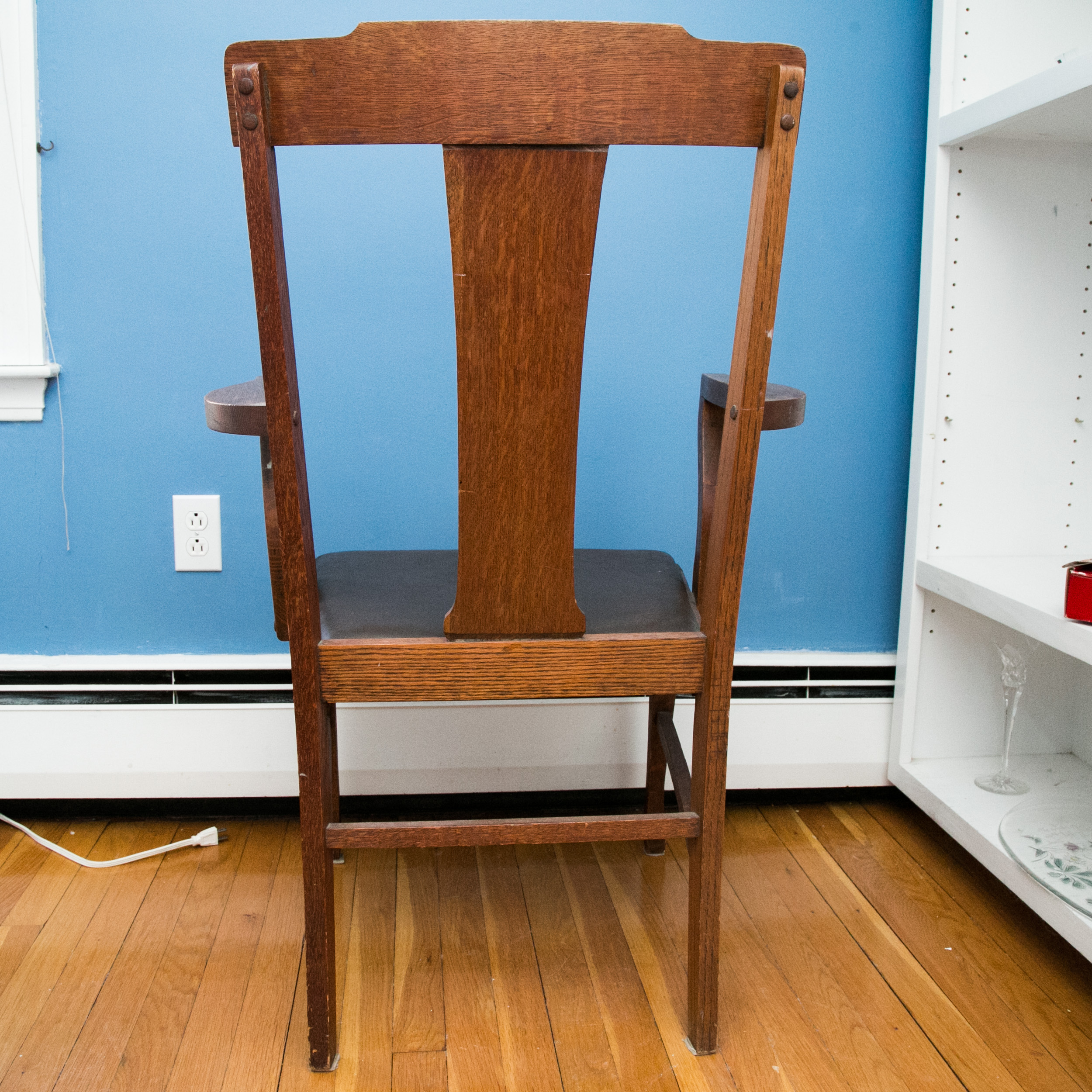 Antique Oak Armchair