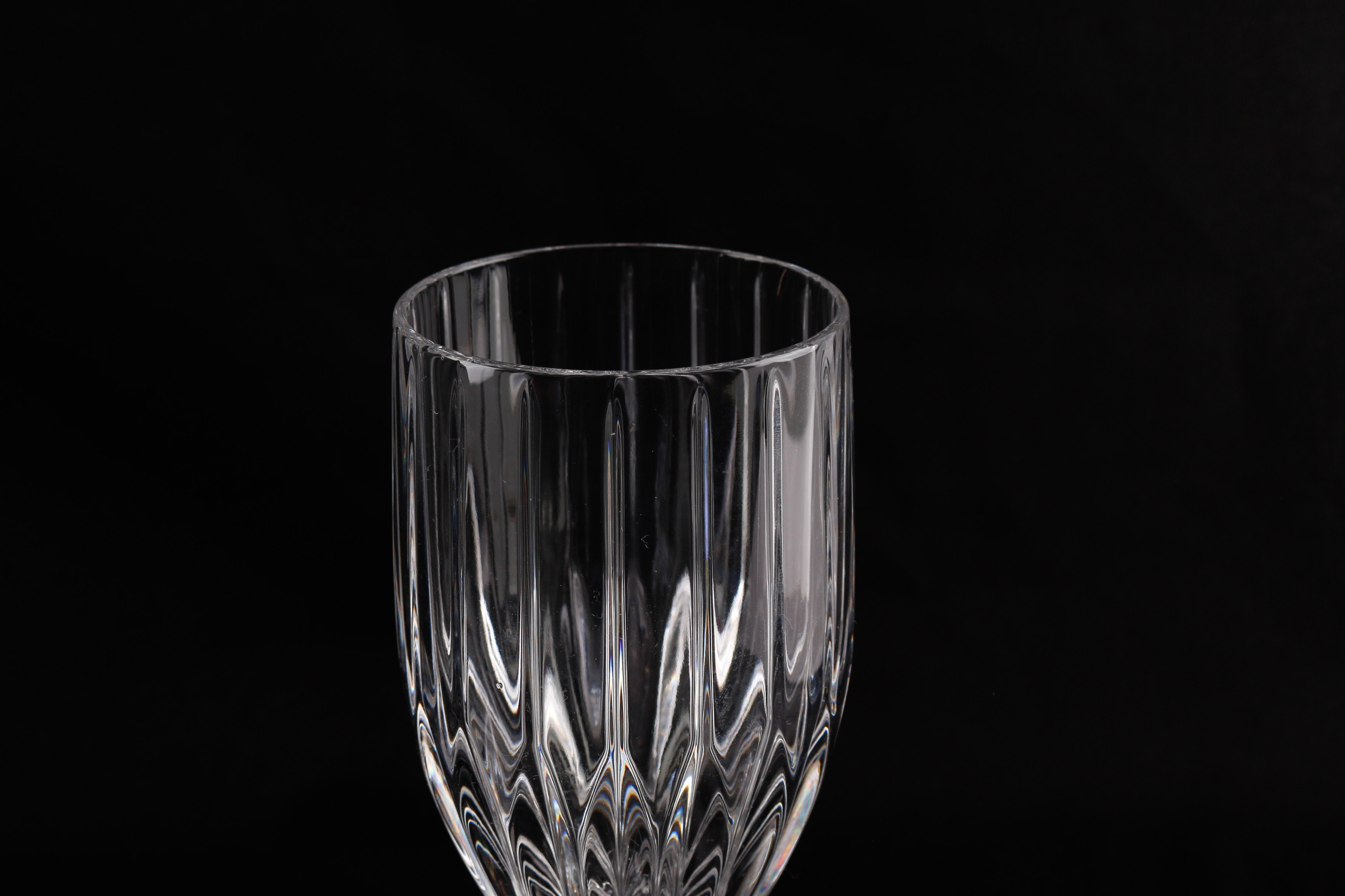 Collection of Mikasa "Park Lane" Crystal Water Goblets