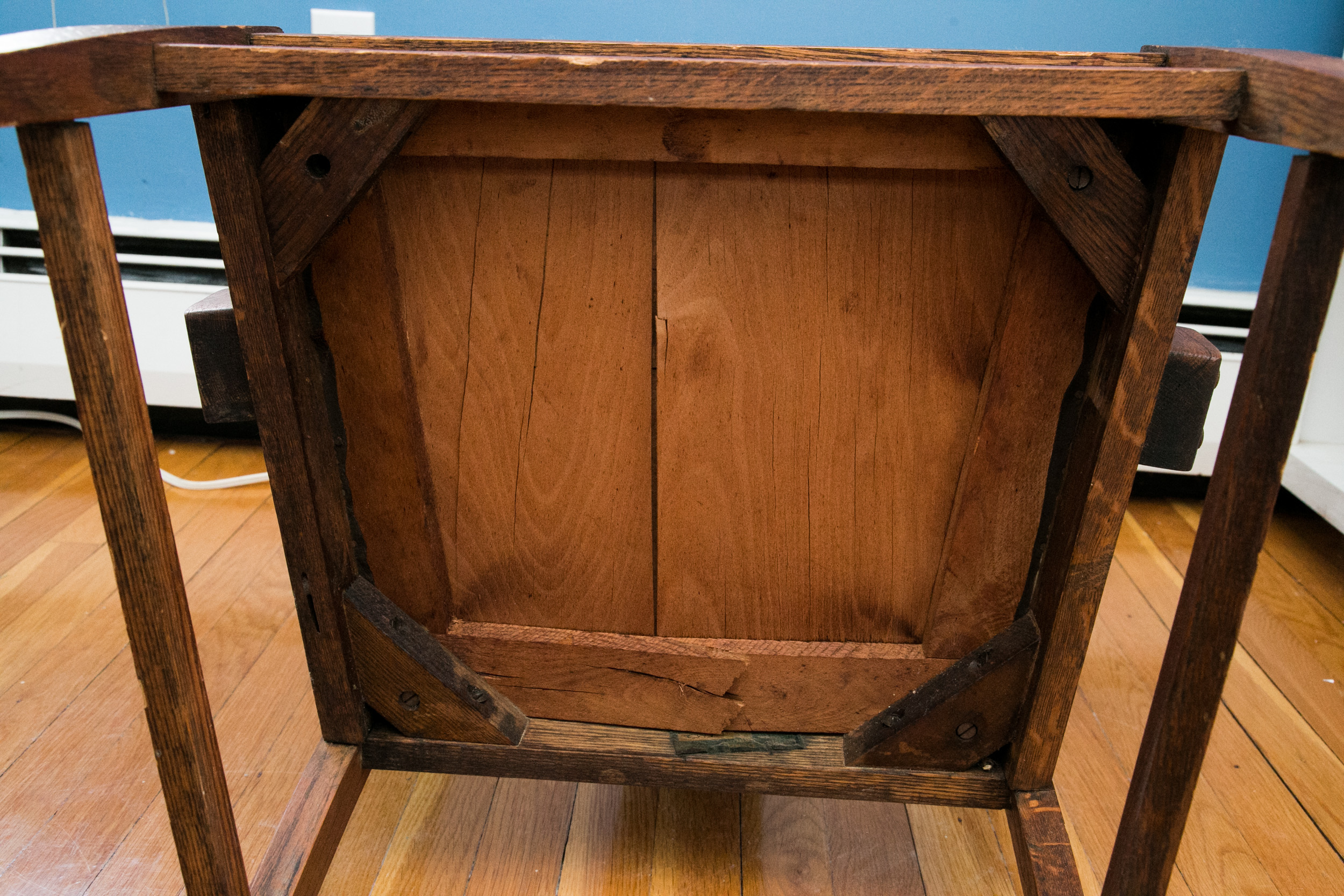 Antique Oak Armchair