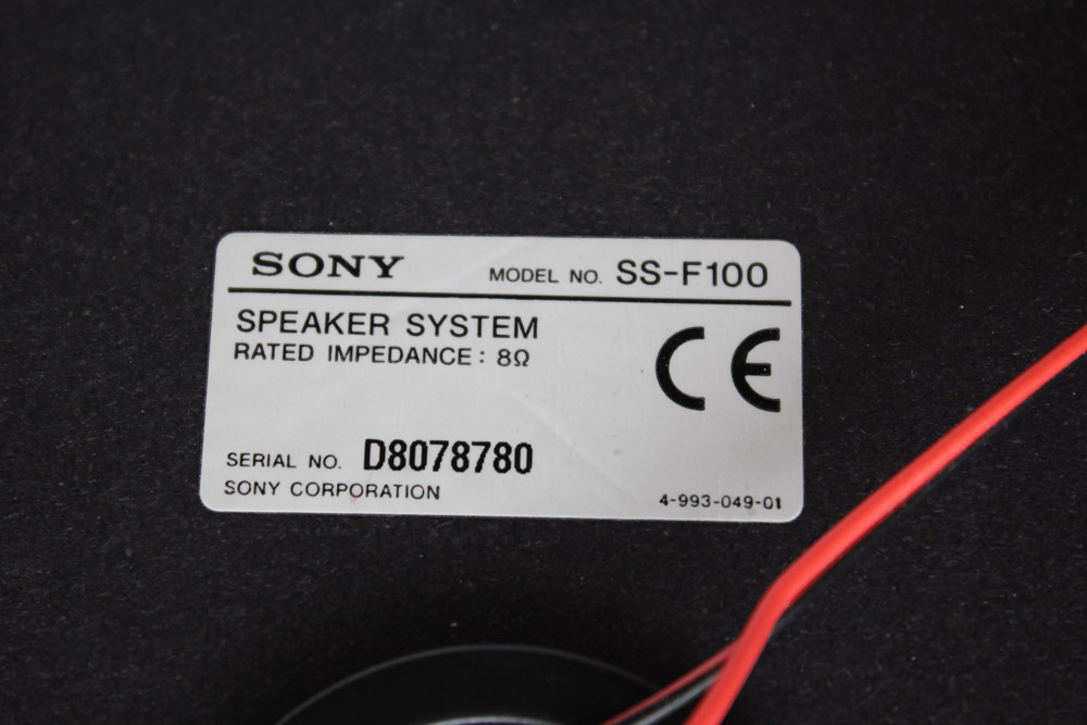 Sony CD Changer Bookshelf Stereo and Samsung Speaker System